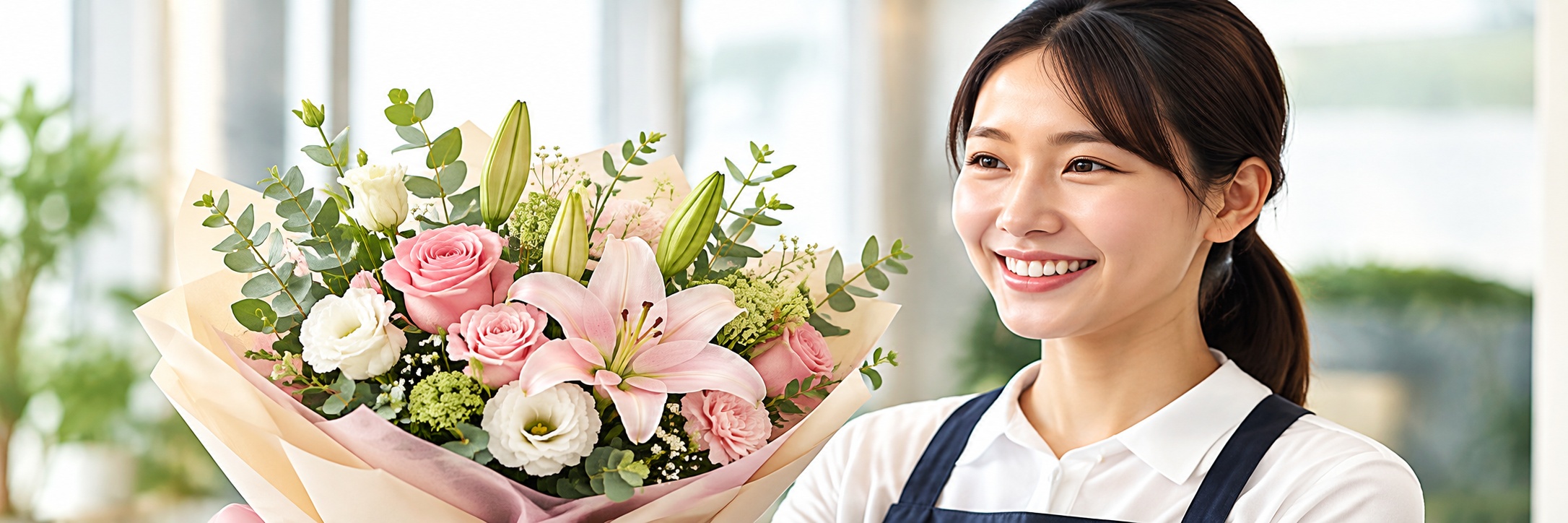 法人向けの花贈り